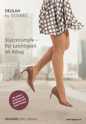 Stützstrümpfe SIGVARIS Delilah 70 Flat