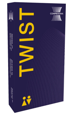 Stützstrümpfe Compressana Twist mit Baumwolle