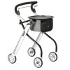 Russka Rollator Indoor Lets Go mit Tablett und Stoffkorb