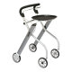 Russka Rollator Indoor Lets Go mit Tablett und Stoffkorb