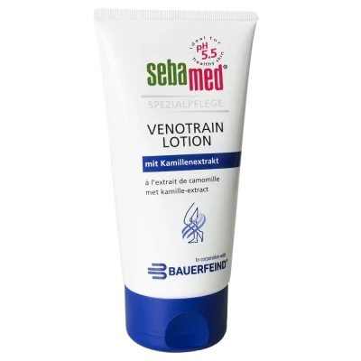Bauerfeind VenoTrain Lotion von sebamed 150 ml