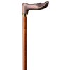 Gastrock wooden Walking Stick Soft Coating Fischer-Handle