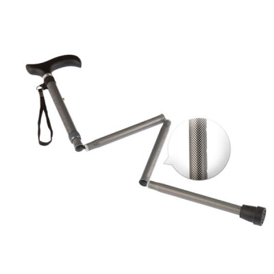 Russka Aluminium Gehstock faltbar