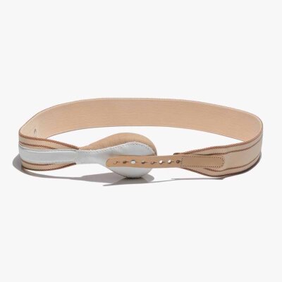 Federbruchband elastisch Bort HerniaFix mit runder Pelotte, kurze Feder