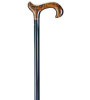 Gastrock Wooden Walking Stick Derby black-yew-look slim
