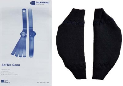 Zubehör Bauerfeind SofTec Genu Sport-und Gelenkschutz, schwarz