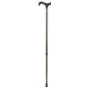 Ossenberg walking stick carbon with Derby handle adjustable