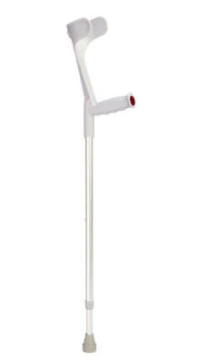 Ossenberg Krücken Gehstützen höhenverstellbar Klassiker grau