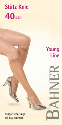 Stützstrümpfe Bahner Young Line Stütz Knie 40