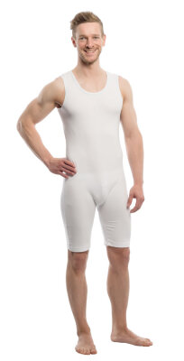 suprima Pflegebody ohne Arm mit Beinreißverschluss