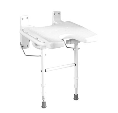 Russka aluminum shower folding seat