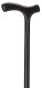 Ossenberg cane fritz handle black