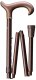 Gastrock cane Derby folding cane Soft bronze