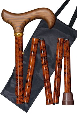 Gastrock Gehstock Mini-Faltstock Birdeye