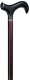 Gastrock cane Carbon Derby Aubergine