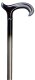 Gastrock cane Acrylic derby smoked glass