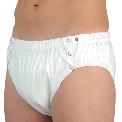 suprima incontinence PVC brief buttoned