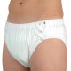 suprima incontinence PVC brief buttoned