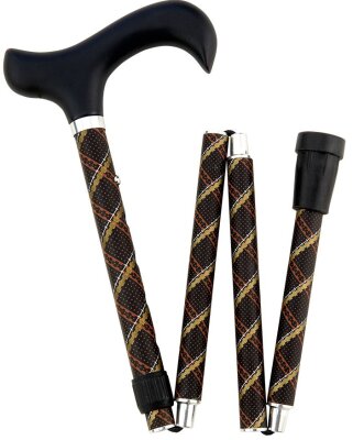 Gastrock cane Deluxe Slim Folding Stick Burlington
