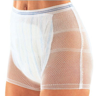 suprima mesh brief to secure disposable material