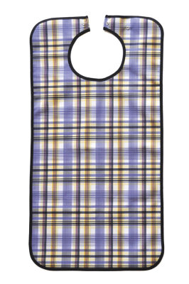 suprima polyester adult bib with press studs