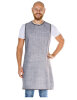 suprima Koch-Ess-Schürze Polyester grau