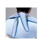 suprima terry cloth adult bib with loop fastener berry