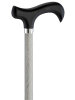 Ossenberg light metal cane reflective with derby grip