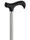 Ossenberg light metal cane reflective with derby grip