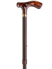 Ossenberg foldable light metal cane metallic bronze with...