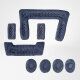 Accessories Bauerfeind SecuTec Genu Clamp pad set dorsal