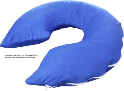SHP Textilbezug blau Ringkissen S 106x15 cm
