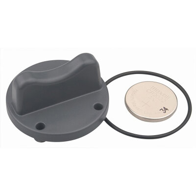 Battery replacement set for care call transmitter