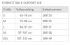 Back orthosis Össur Formfit Back Support Air