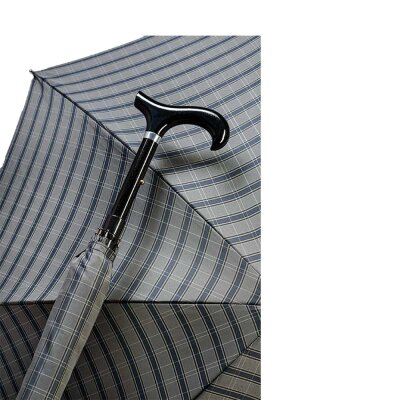 Gastrock Stick Umbrella StickN Brella Checked, Gray-Blue