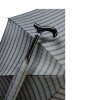 Gastrock Stockschirm StickN Brella Karo, Grau-Blau