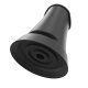 Ossenberg INDESmed rubber capsule with plastic insert in black