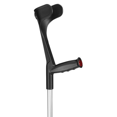 Ossenberg Big XXL walking aid 150kg capacity with ergonomic hard grip non-adjustable black